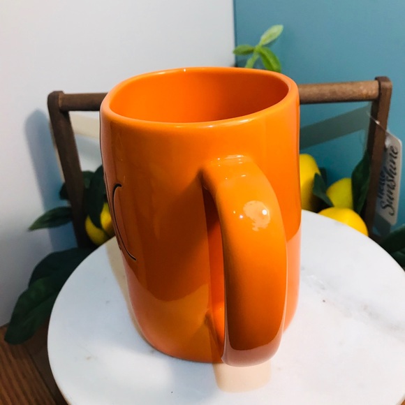 Rae Dunn TOXIC orange mug - Picture 6 of 6